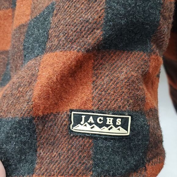 Jachs Men’s Wool Blend Shirt Jacket Wool Blend Size Medium - Picture 6 of 16